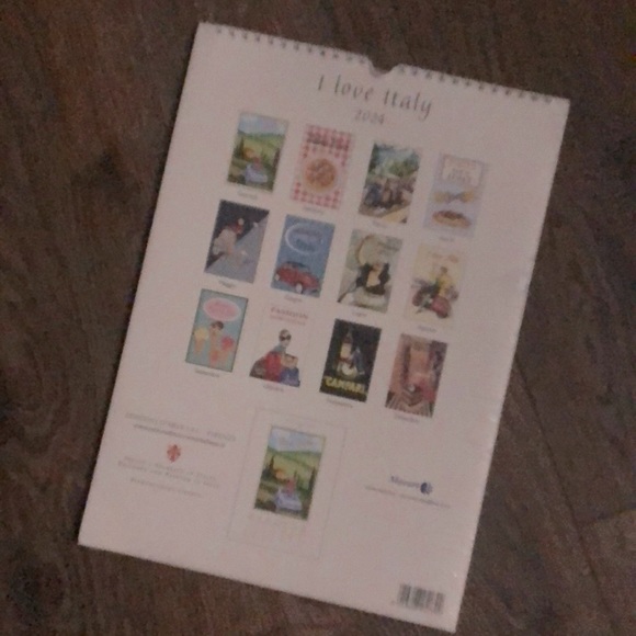 New’24Calendar ‘I Love Italy’ Macart NEW Vintage Advertising Pics - Picture 3 of 6